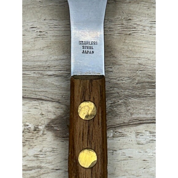 Vtg Otagiri Mercantile Company 12.5" Calad Servind Soon & Fork Set Made In Japan - Picture 5 of 15